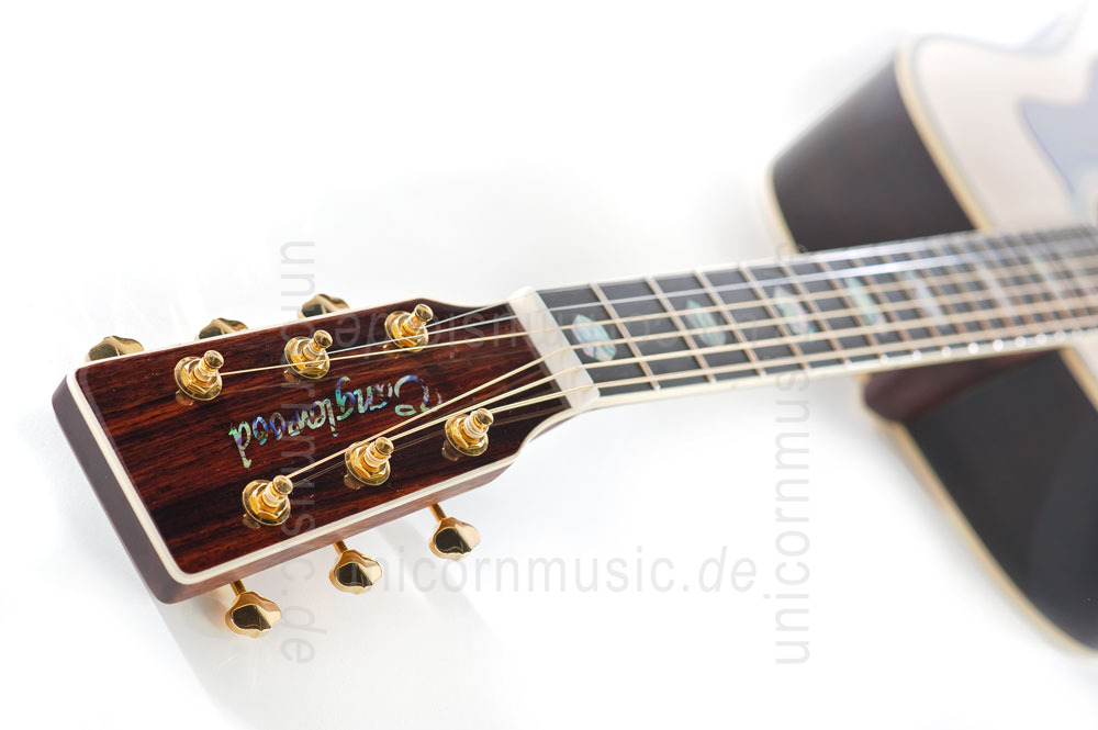 zur Artikelbeschreibung / Preis Western-Gitarre TANGLEWOOD TW1000/H SRE LH -  Heritage Series -  Fishman Presys Blend - Linkshänder Version - vollmassiv