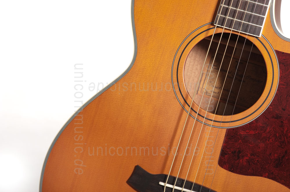 zur Artikelbeschreibung / Preis Western-Gitarre TANGLEWOOD TW45/NS E - Sundance Series - Fishman Presys Plus EQ - Super Folk - Cutaway - massive Decke + Boden - Koffer